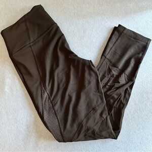 Victorias Secret Legging - Black - Large - Mesh Panels